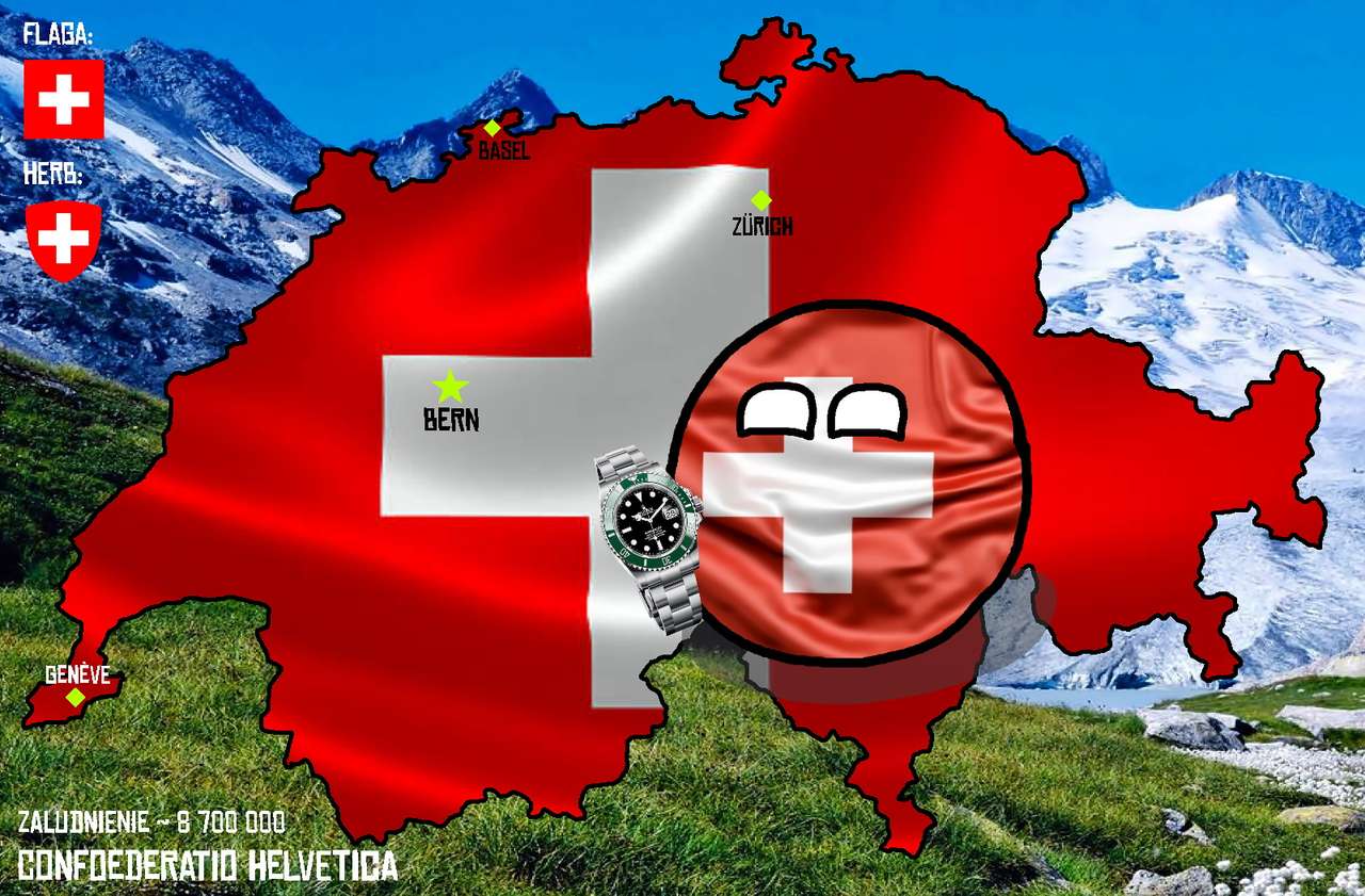 Szwajcariasppedart puzzle online