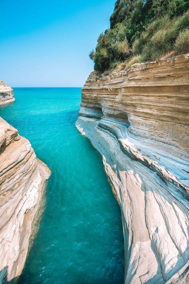 Sidari Coast of Corfu legpuzzel