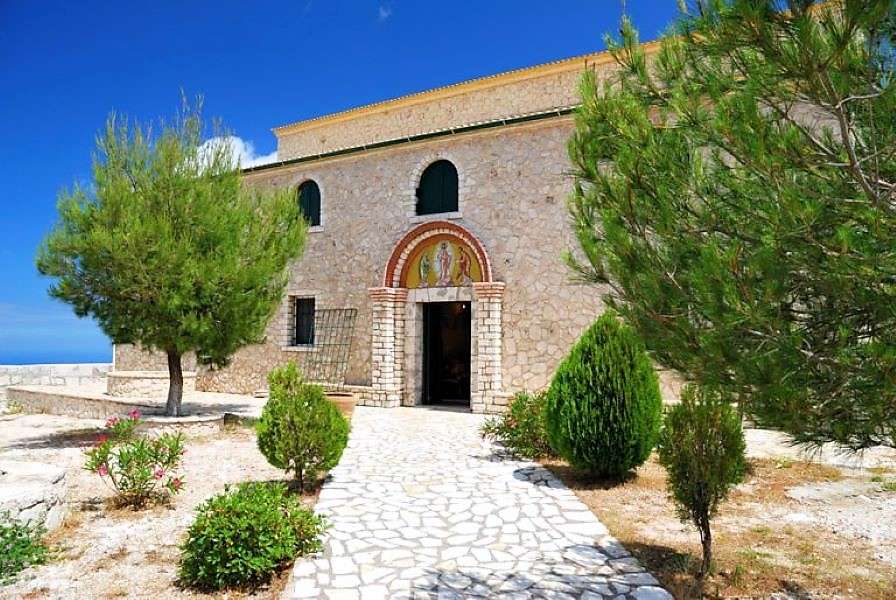 Klasztor na górze Pantokrator na Korfu puzzle online