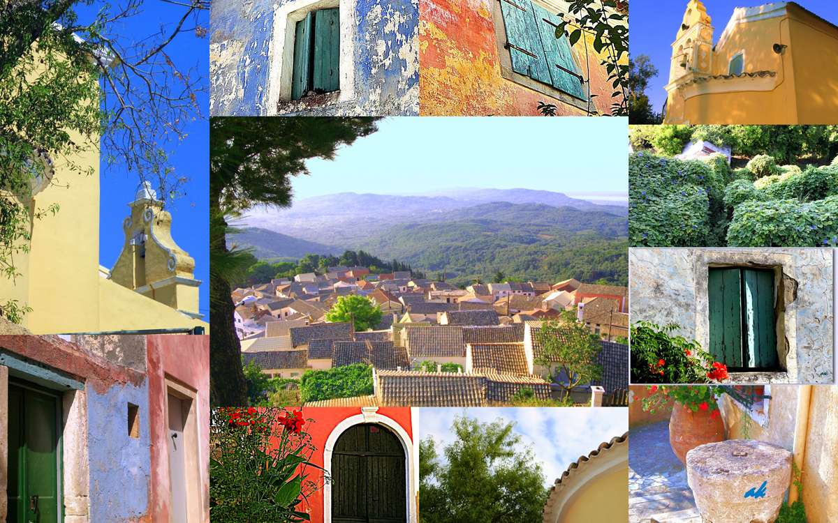 Wrażenia z wyspy Korfu puzzle online