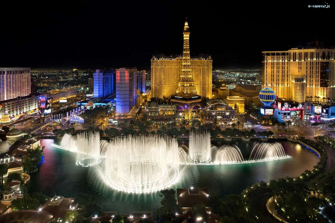 Miasto w Las-Vegas puzzle online