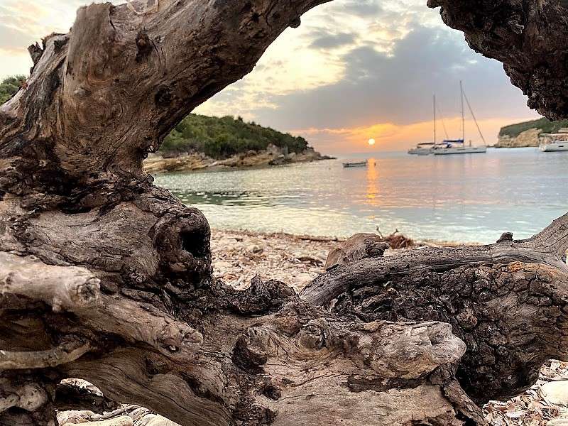 Antipaxos Beach Island Corfu puzzle online