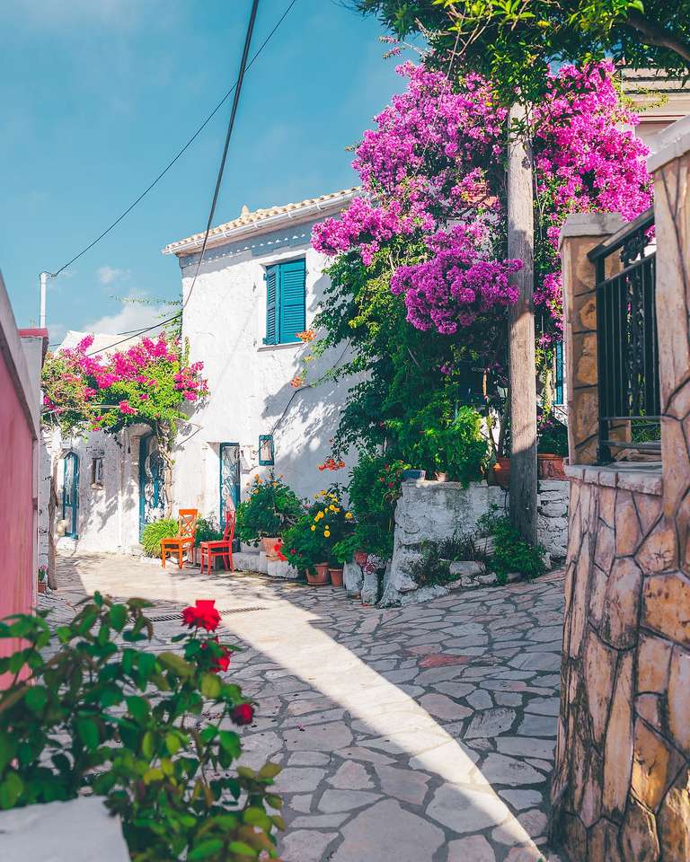 Amfiones miejsce na wyspie Korfu puzzle online