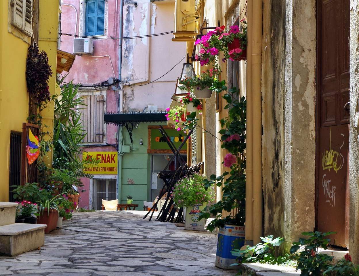 Corfu City Stare Miasto Island Corfu puzzle online