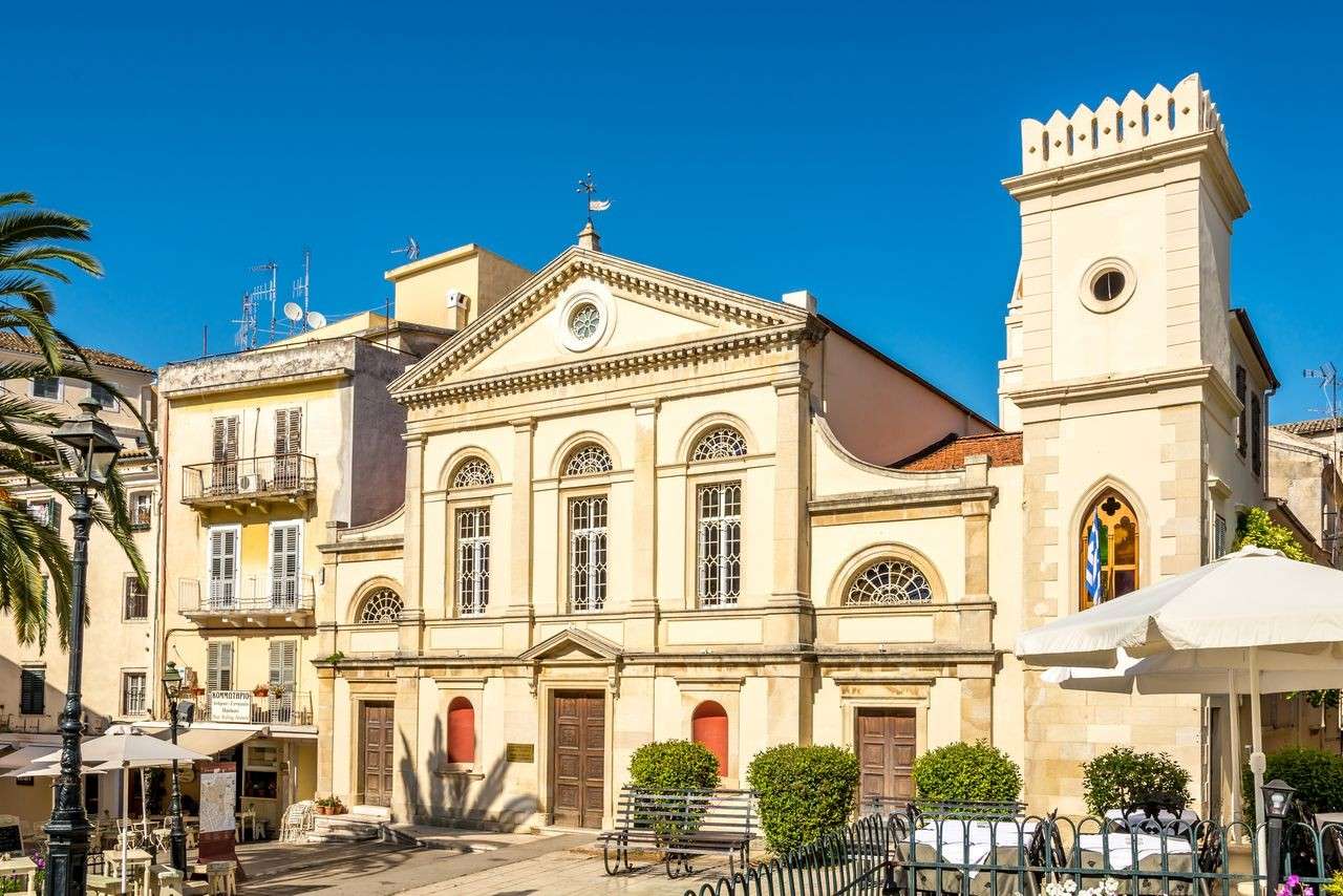 Katedra Corfu City St. Jakob Island Corfu puzzle online