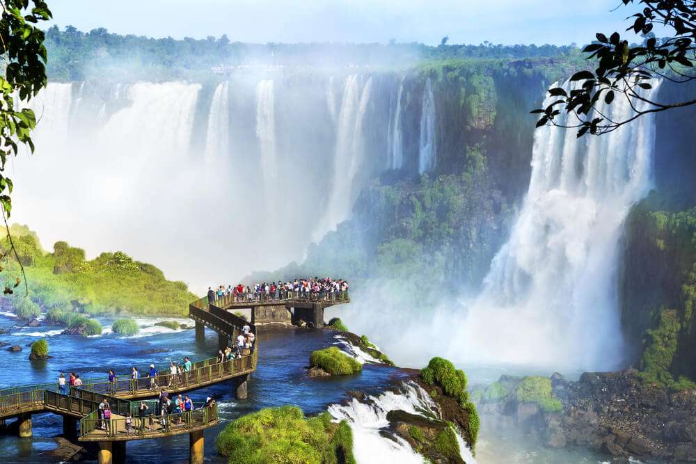 Wodospad Iguazu w Argentynie puzzle online