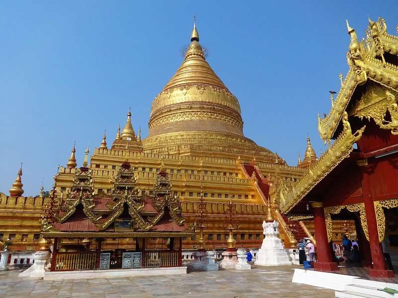 Świątynia w Rangunie puzzle online