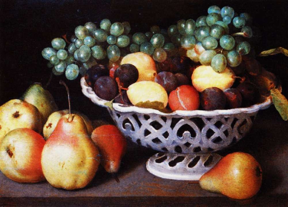 "Fede Galizia Fruit Basket (1578 - 1630) puzzle online