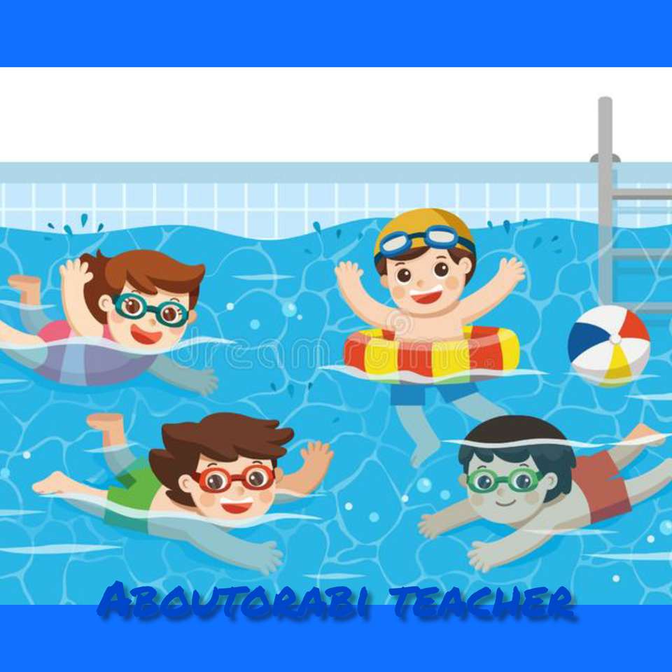 Pływanie w lecie jest dobrym pomysłem puzzle online