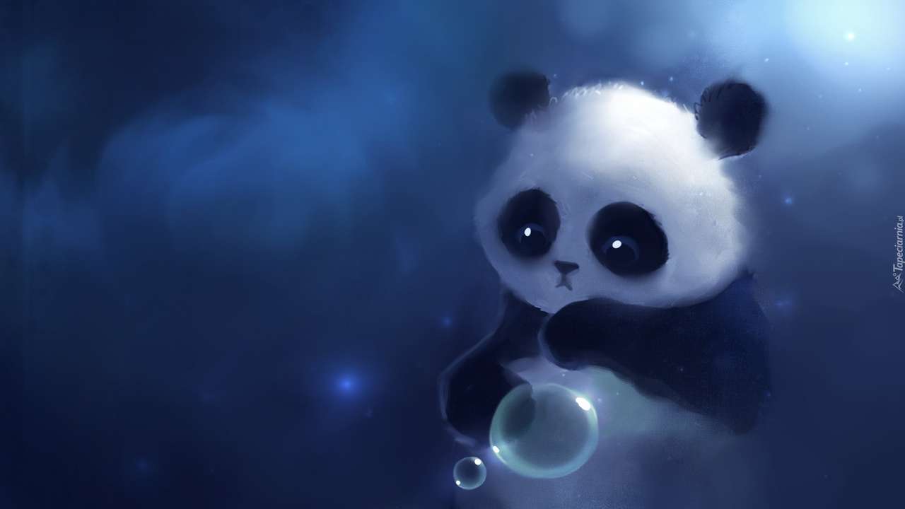 Mała panda puzzle online