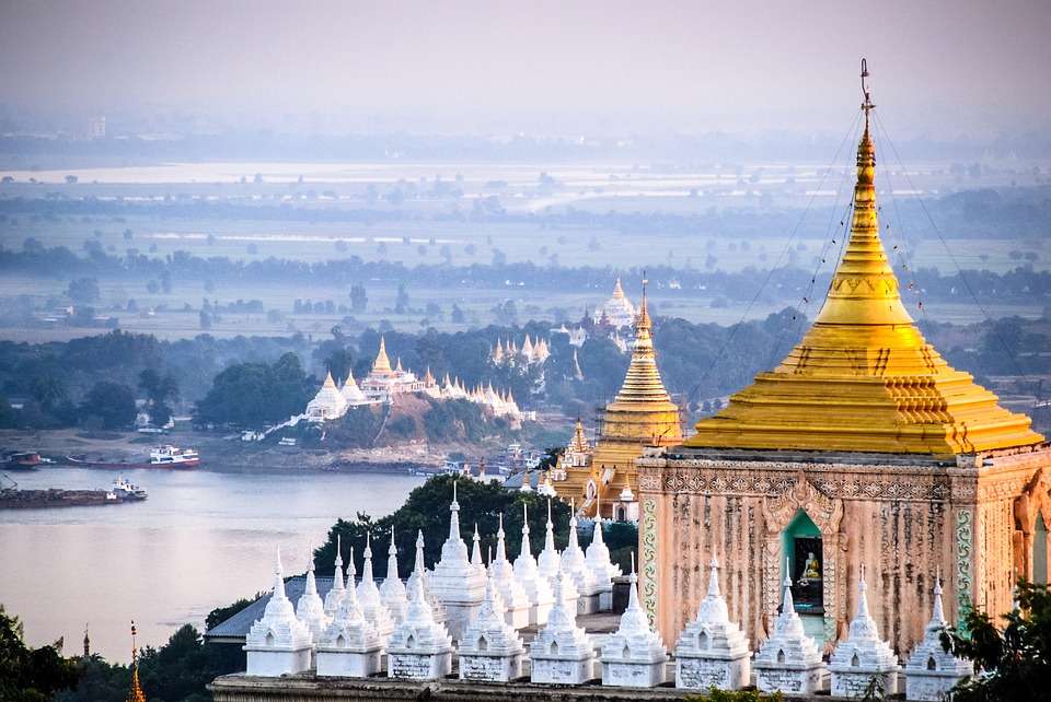 Tempel in Birma online puzzel