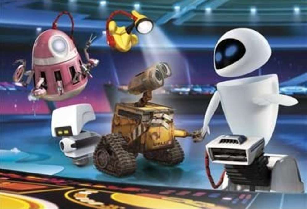 Wall-e i przyjaciele puzzle online