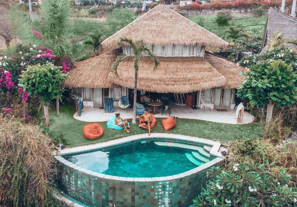 Dom na wyspie Bali puzzle online
