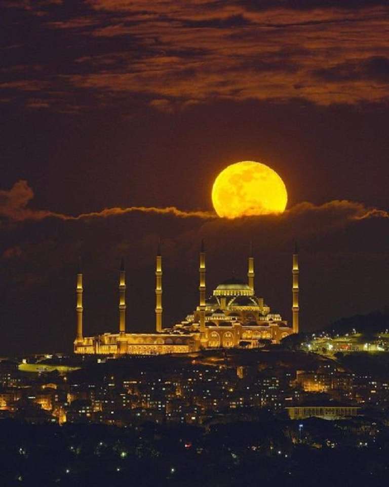 Turcja: Stambuł nocą. puzzle online