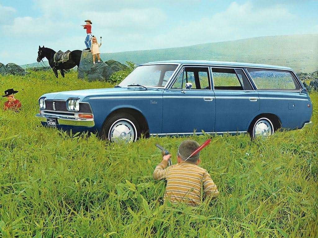 1967 Wagon korony Toyoty puzzle online