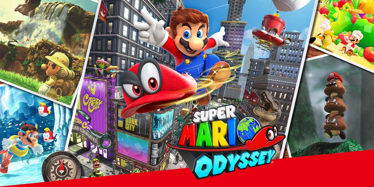 Super Mario Odyssey. puzzle online