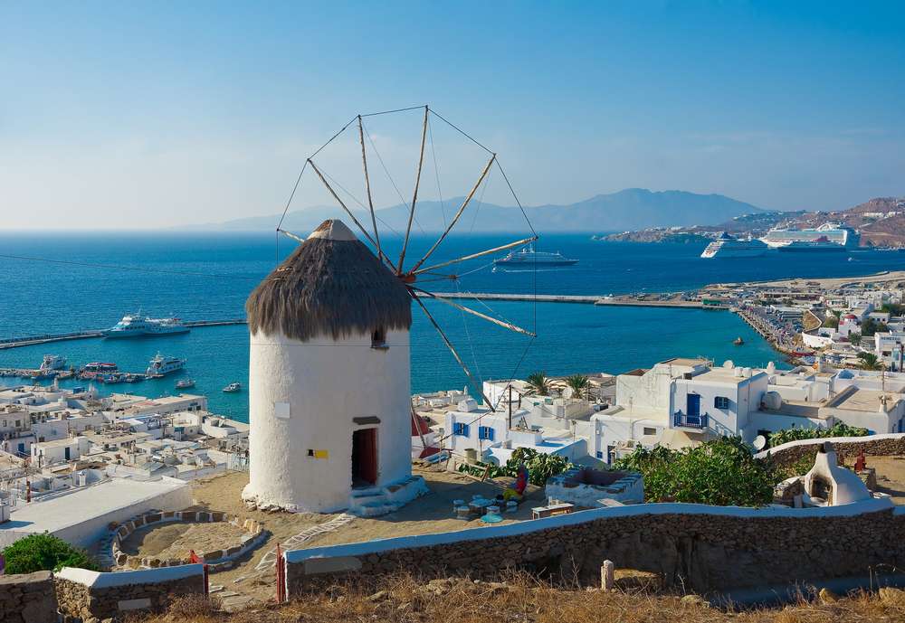 Santorini i plaże puzzle online