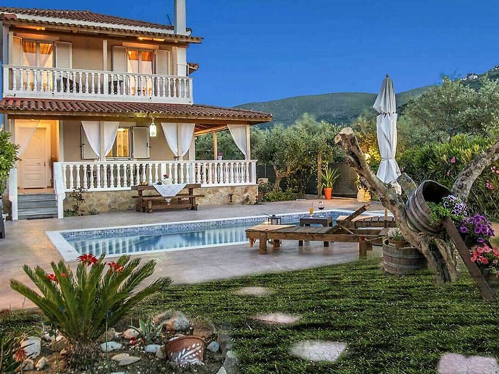 Dom wakacyjny na Zakynthos Island Island puzzle online