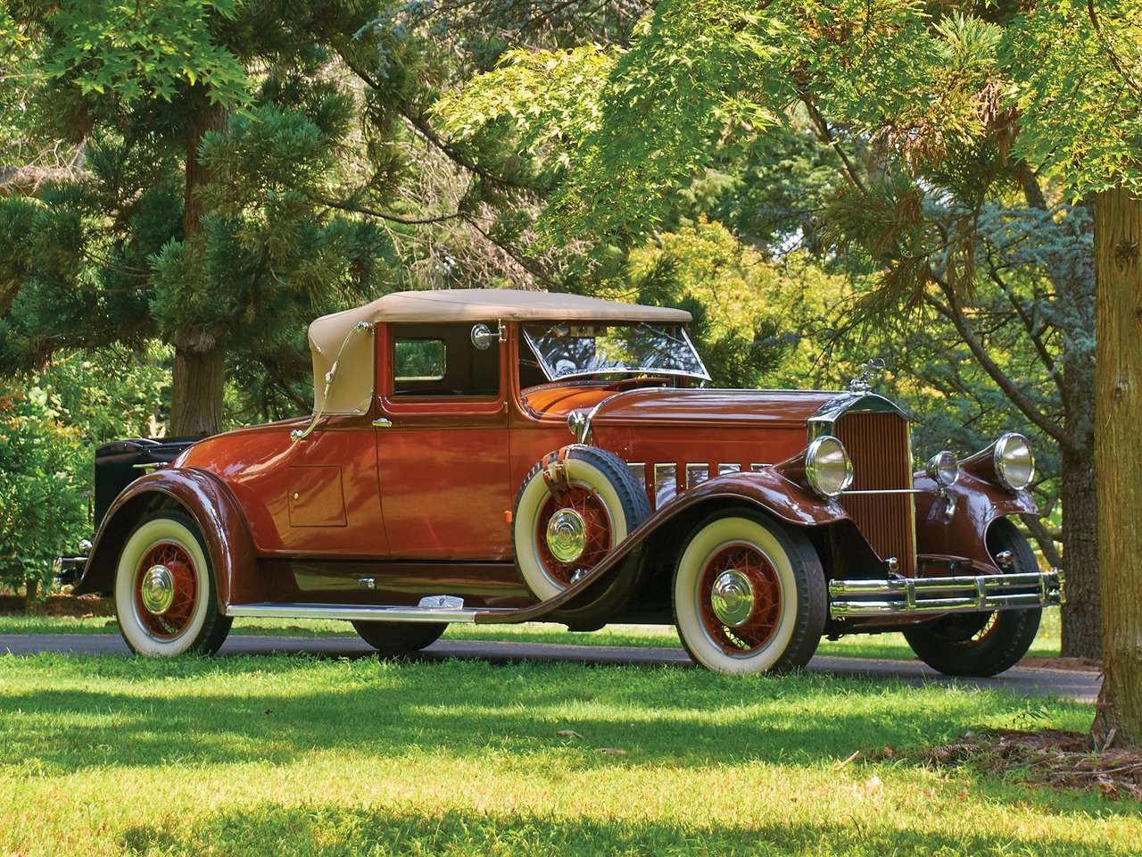 1929 Pierce-arrow Model 143 Cabrio Coupe puzzle online