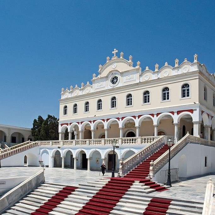 Sanktuarium Zwiastowania Matki Bożej w Tinos puzzle online