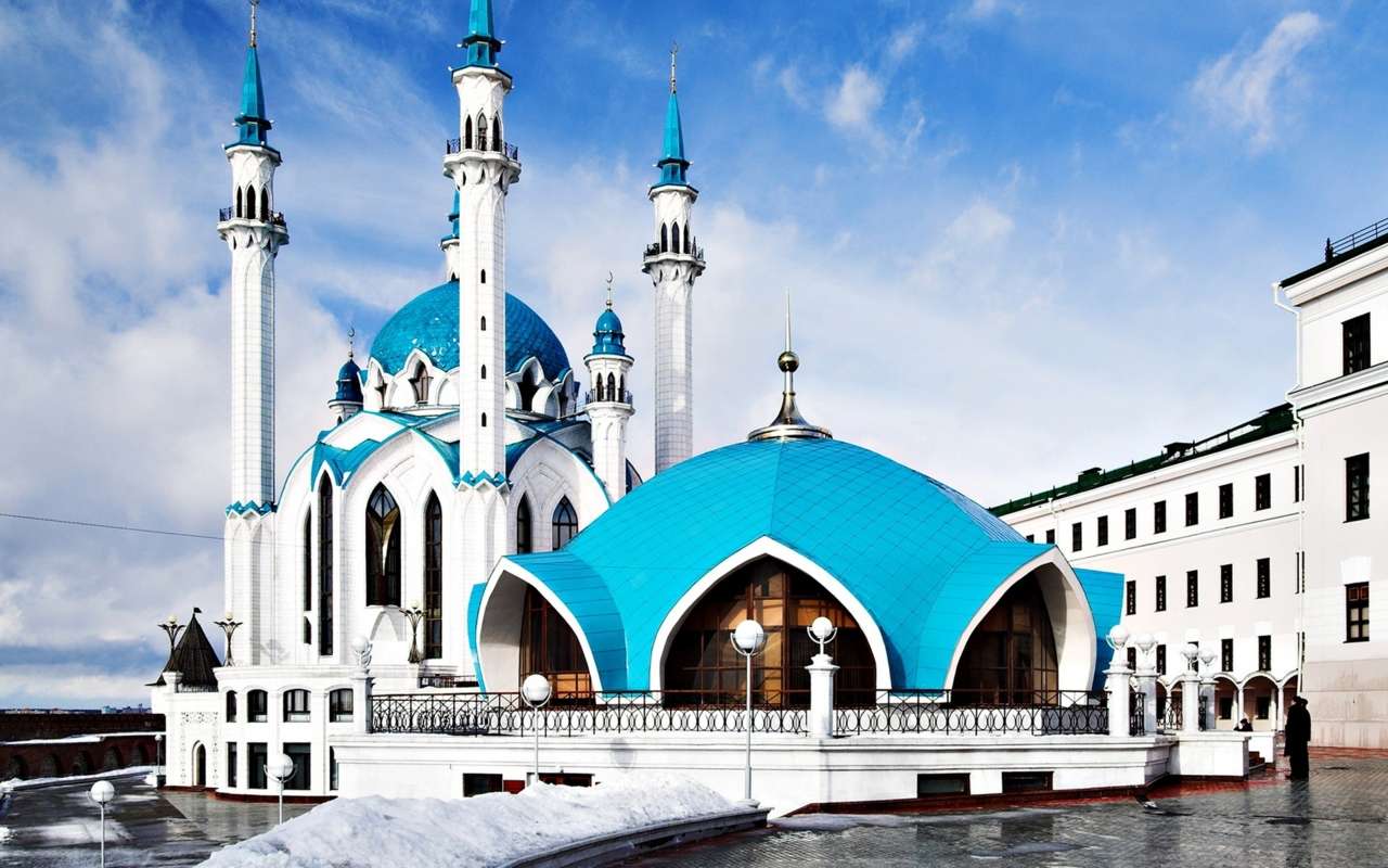 Meczet Kul Szarif w Rosji puzzle online