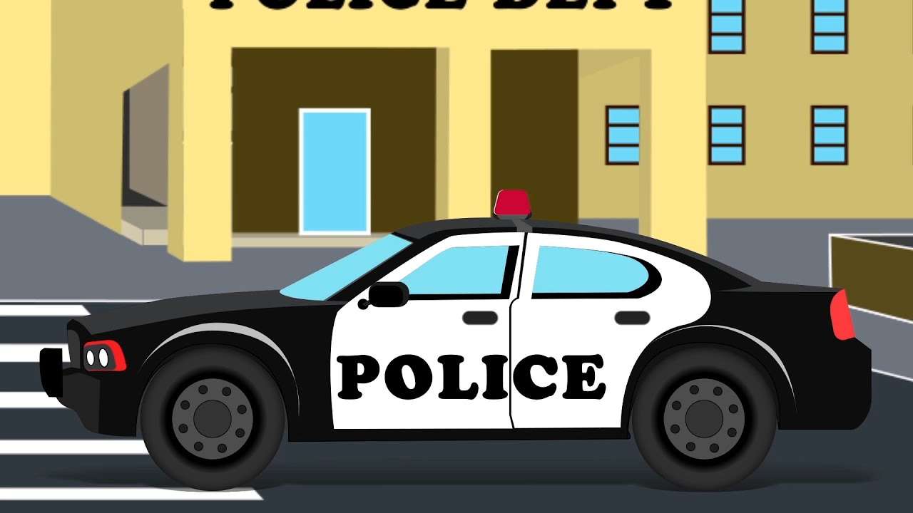 Polizeiauto Puzzle