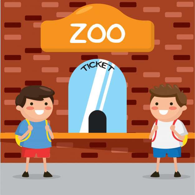 Wizyta w ZOO puzzle online