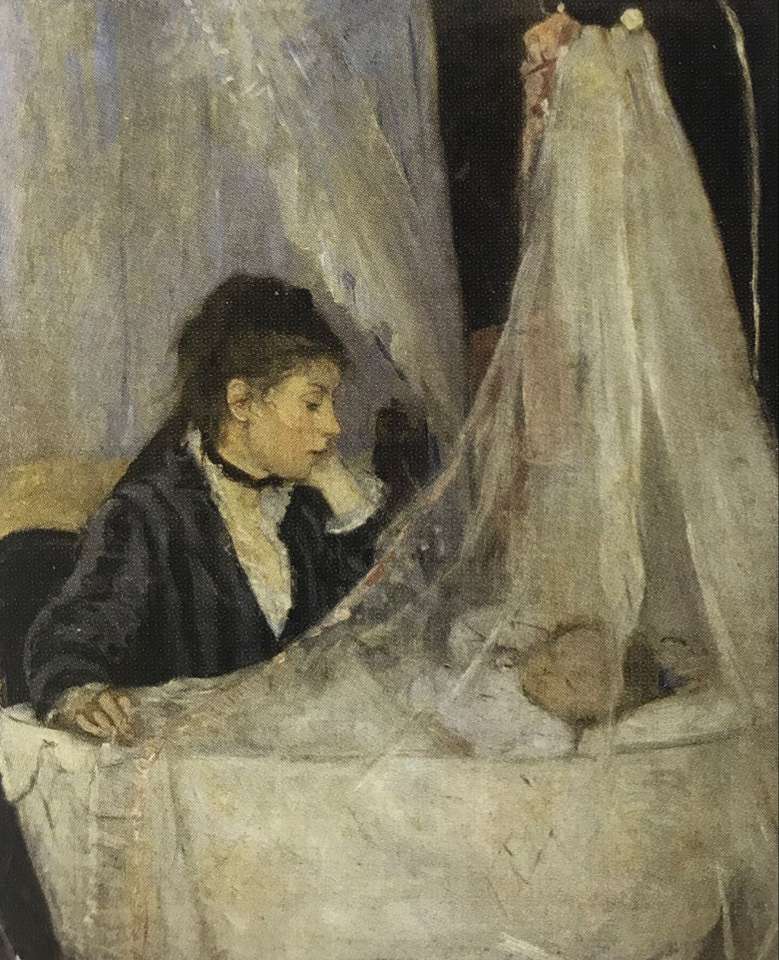 Kołyska" 1872 - Berthe Morisot puzzle online