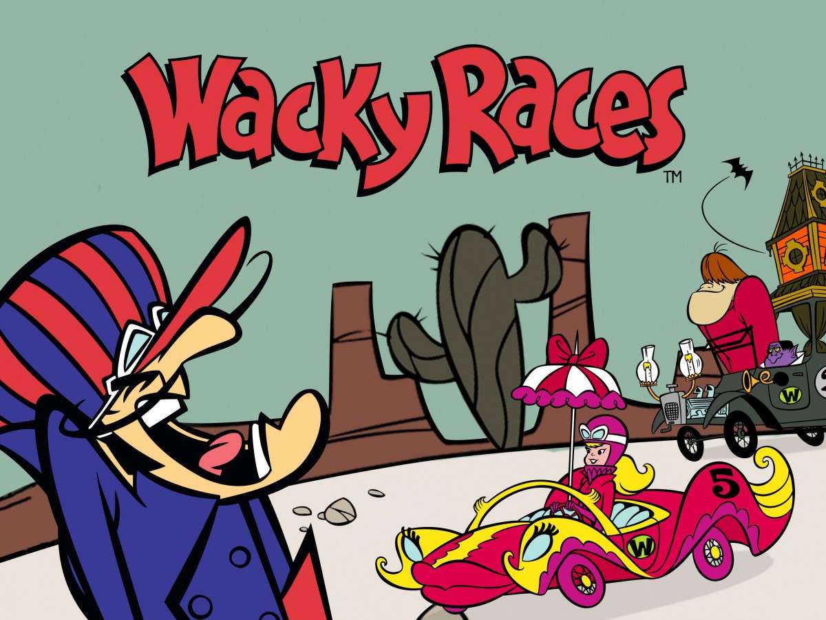 Wacky Races puzzle online