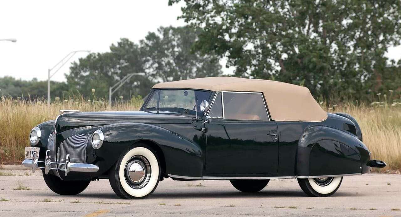 1940 Lincoln Continental Cabrio. puzzle online