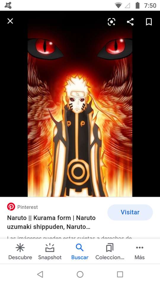 Naruto Kyubi mód kirakós