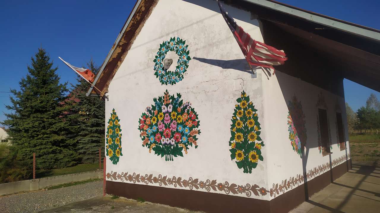 Wieś malowana, Zalipie puzzle online