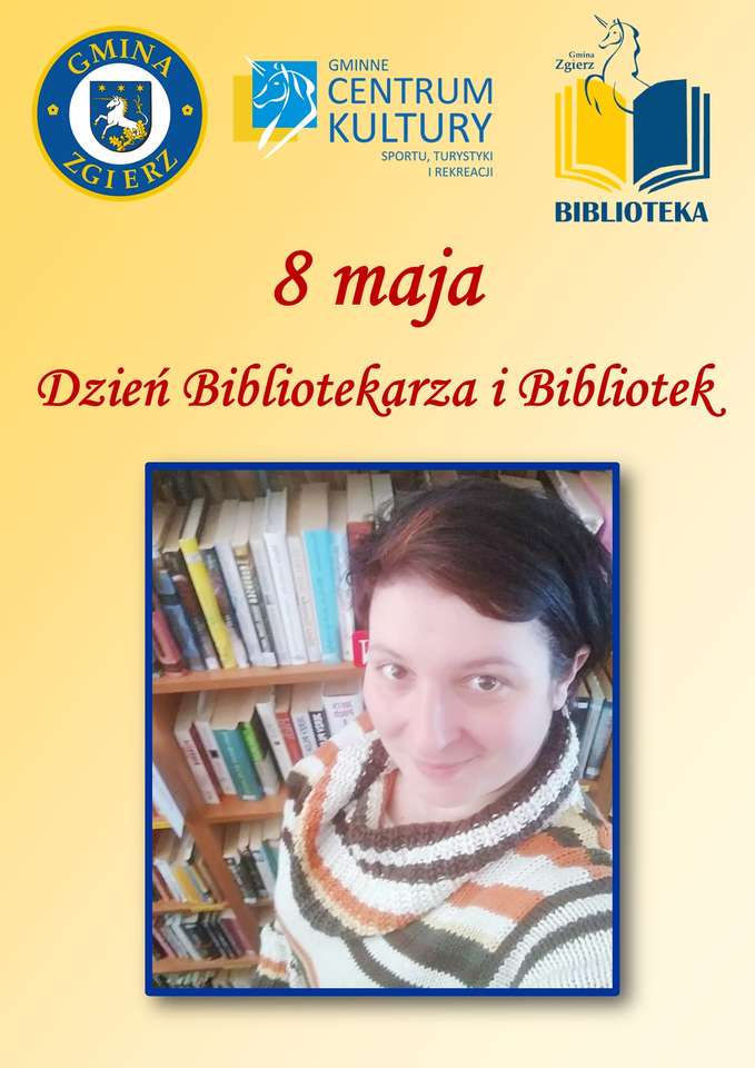 Dzień Bibliotekarza i Bibliotek w Gminie Zgierz! puzzle online