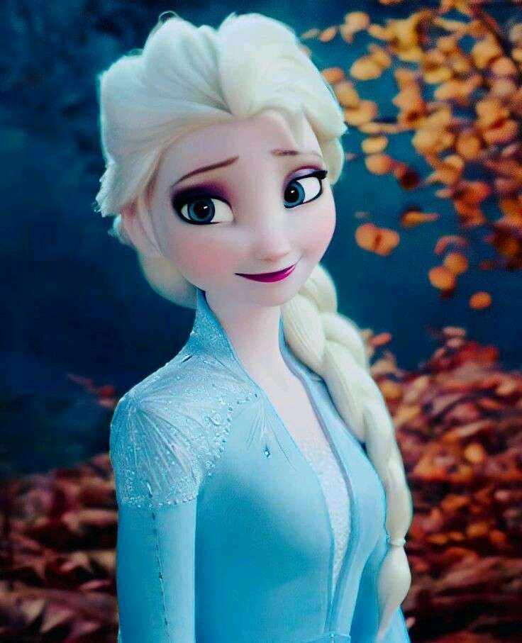 Elsa piękna puzzle online