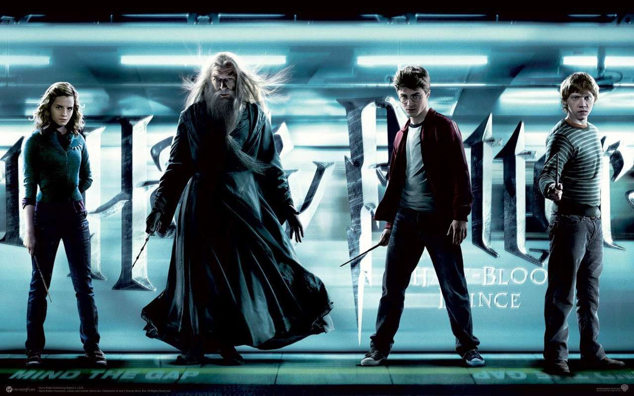 Harry, Ron, Dumbledore i Straszny Miss Granger puzzle online