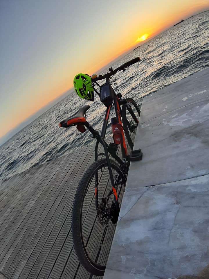 Jazda na rowerze w Salonikach, Grecja puzzle online