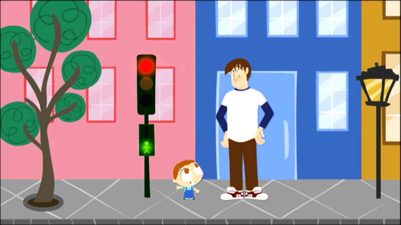 Jaki jest pewny sposób na przekroczenie ulicy? puzzle online