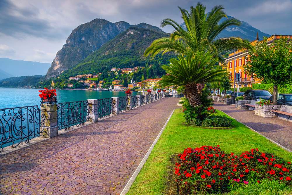 Jezioro  Como- Włochy puzzle online