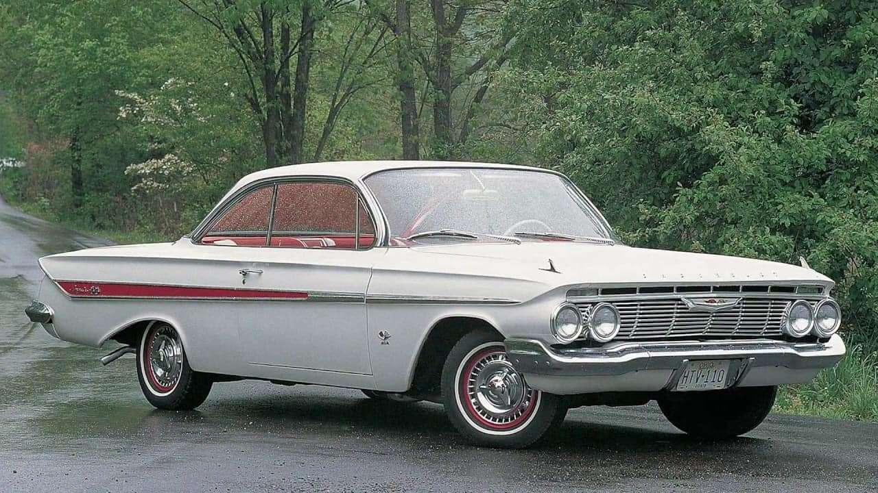 1961 Chevrolet Impala 2-drzwiowa bańka puzzle online