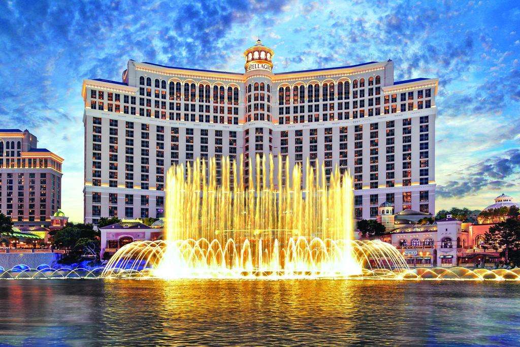 Hotel Bellagio w Las Vegas puzzle online