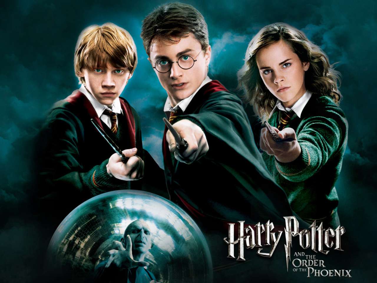 Harry, Ron, a ta straszna panna Granger puzzle online