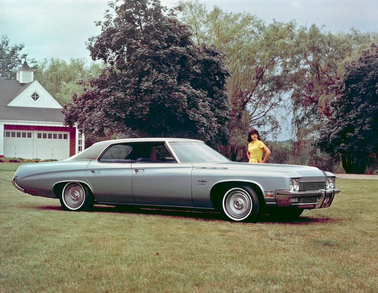 1972 Buick Lesabre Niestandardowe 4-drzwiowe Hardtop puzzle online