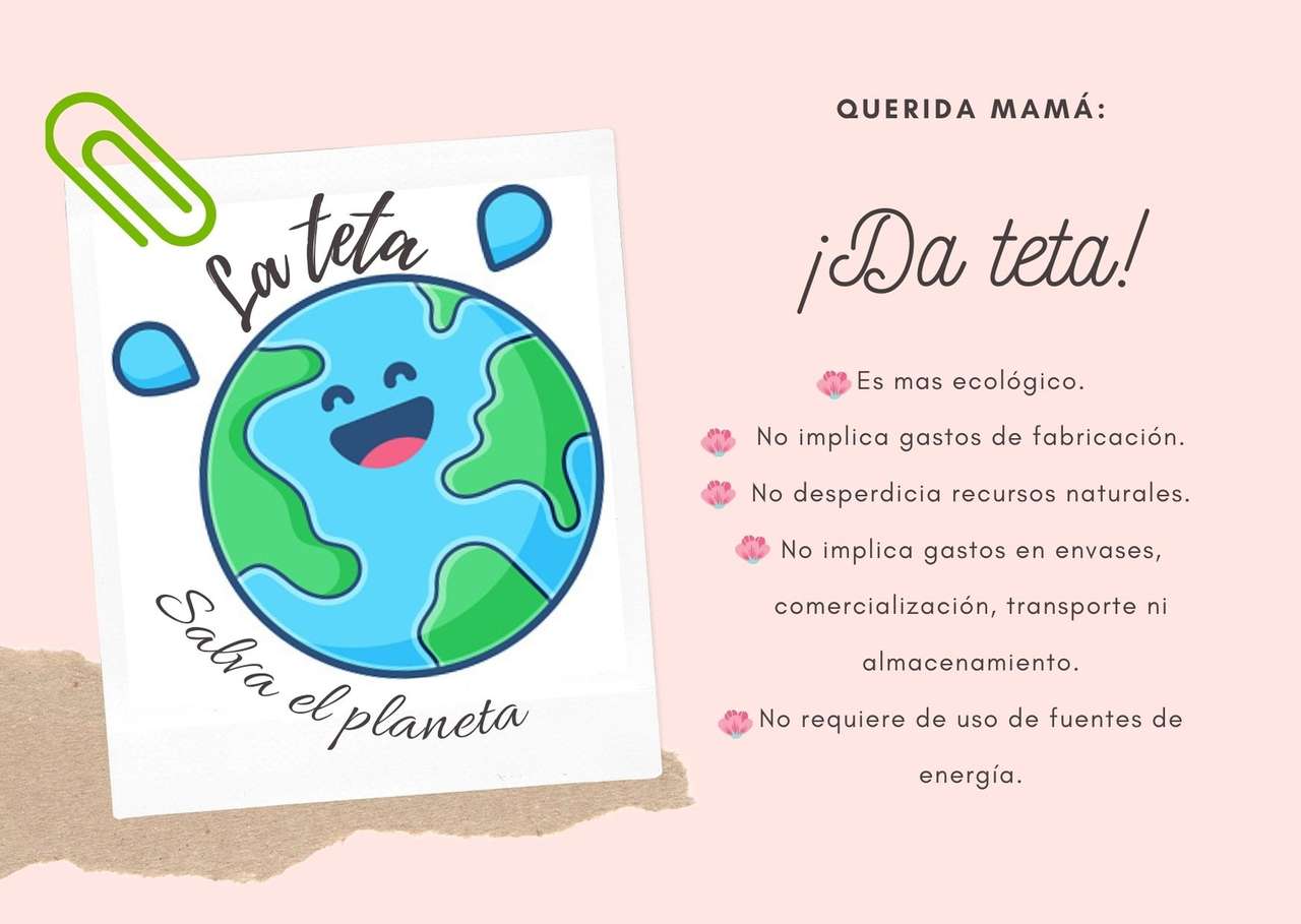 La Teta, dbać o planetę puzzle online