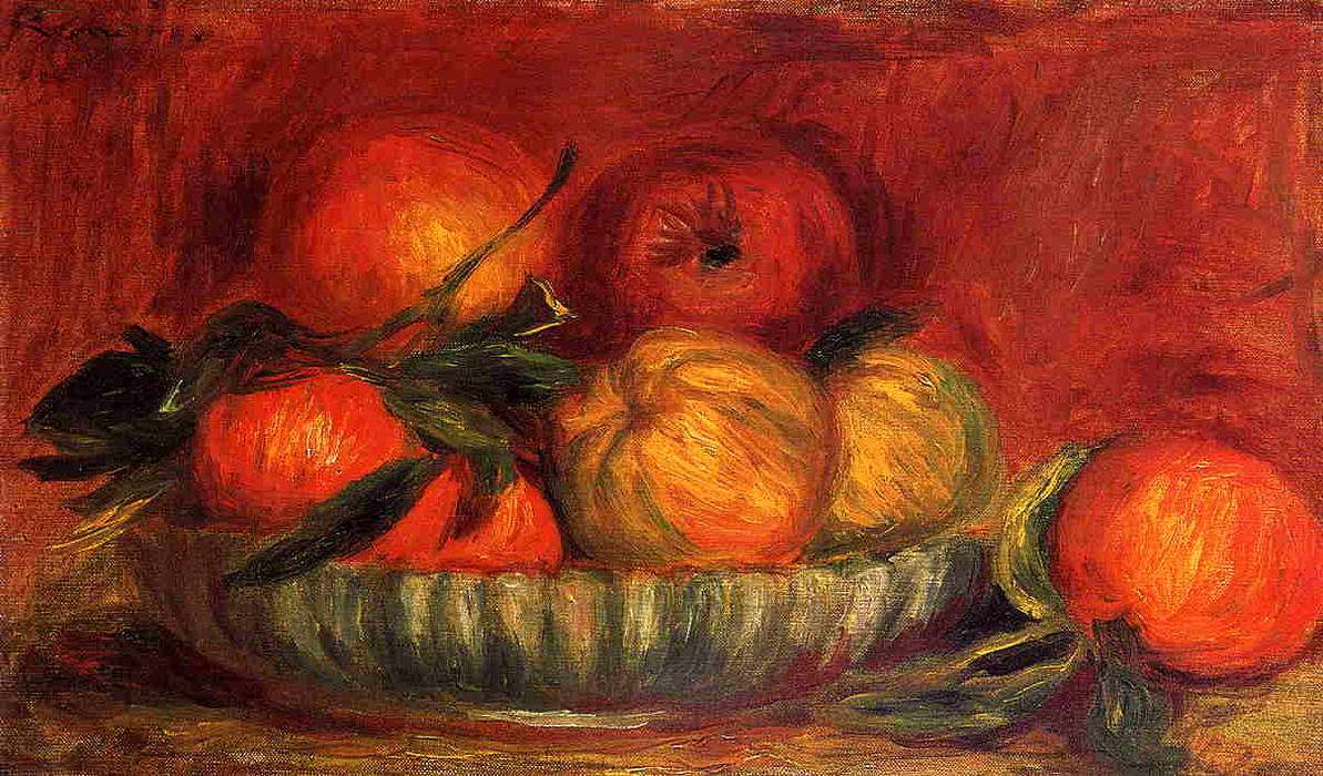 "Jabłka i pomarańcze" Auguste Renoir puzzle online