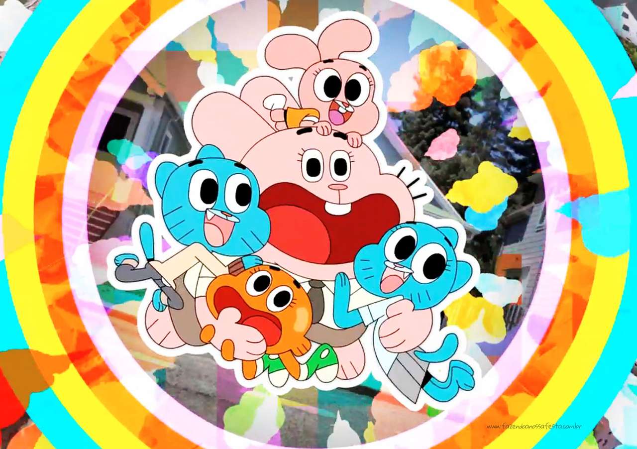 Gumball Theme. puzzle online