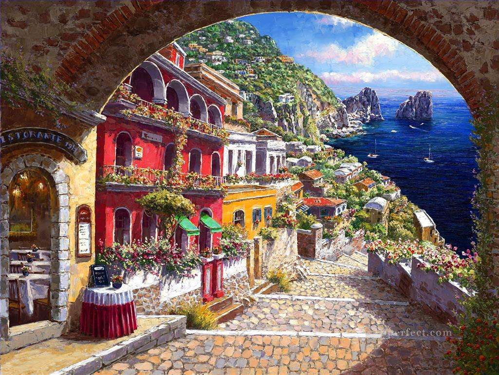 Capri - olasz sziget a Tirrén-tengeren kirakós
