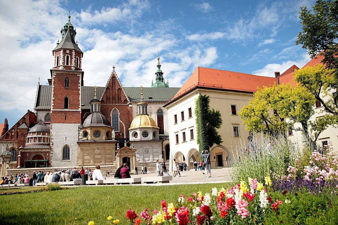 Wawel in Krakau Online-Puzzle