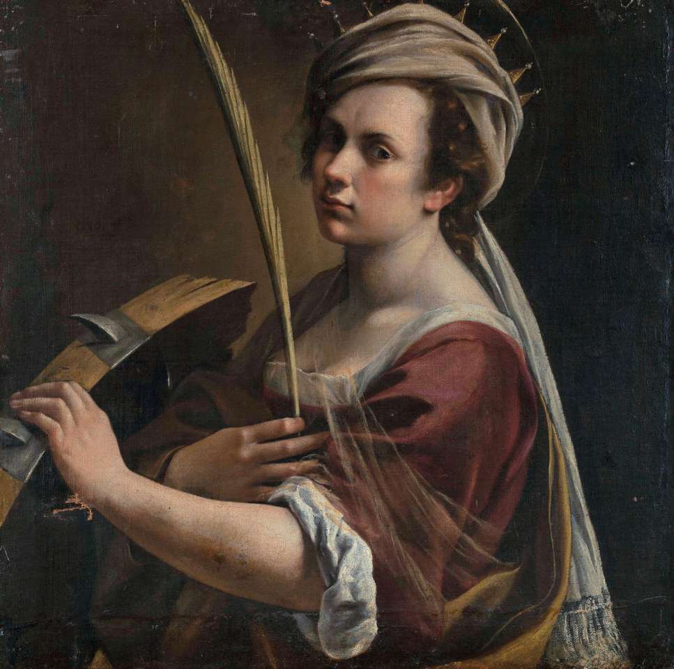 "Autoportret" Artemisia Gentileschi (1593-1656) puzzle online