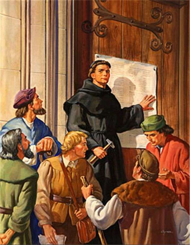 Martin Luther Protestant Reformation puzzle online