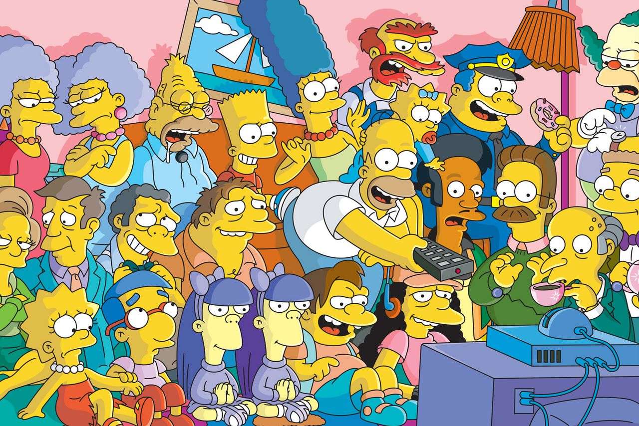 Simpsons Movie puzzle online